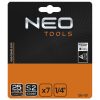 NEO TOOLS Csavarhúzó bitkészlet 7db 25 év garanciával 06-101