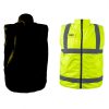 NEO TOOLS Kifordítható láthatósági Munkavédelmi mellény, XL 81-520-XL