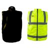 NEO TOOLS Kifordítható láthatósági Munkavédelmi mellény, XL 81-520-XL