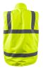 NEO TOOLS Kifordítható láthatósági Munkavédelmi mellény, XL 81-520-XL