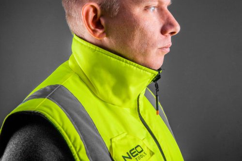 NEO TOOLS Kifordítható láthatósági Munkavédelmi mellény, XXXL 81-520-XXXL