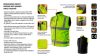 NEO TOOLS Kifordítható láthatósági Munkavédelmi mellény, XXXL 81-520-XXXL