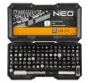 NEO TOOLS Csavarhúzó bitkészlet 100db 25 év garanciával 06-104