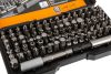 NEO TOOLS Csavarhúzó bitkészlet 100db 25 év garanciával 06-104