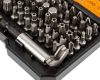 NEO TOOLS Csavarhúzó bitkészlet 100db 25 év garanciával 06-104