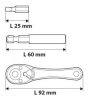 NEO TOOLS Csavarhúzó bitkészlet 38db 25 év garanciával 06-105