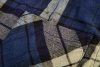 NEO TOOLS Flanel munkaing, kék-oliva-fekete, 100% pamut, XL 81-541-XL