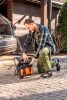 NEO TOOLS Flanel munkaing, kék-oliva-fekete, 100% pamut, XXL 81-541-XXL