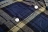 NEO TOOLS Flanel munkaing, kék-oliva-fekete, 100% pamut, XXL 81-541-XXL