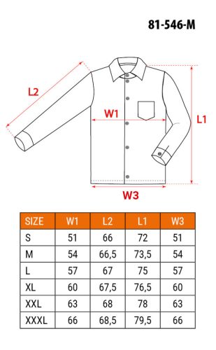 NEO TOOLS Flanel munkaing, zöld-fekete, 100% pamut, M 81-546-M