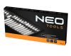 NEO TOOLS Csavarhúzó bitkészlet, hajtószárral 40db 25 év garanciával 06-107