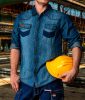 NEO TOOLS Farmer munkaing, DENIM, 100% pamut, L 81-549-L