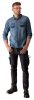 NEO TOOLS Farmer munkaing, DENIM, 100% pamut, L 81-549-L