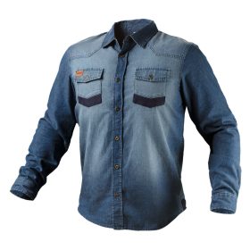   NEO TOOLS Farmer munkaing, DENIM, 100% pamut, XXXL 81-549-XXXL