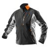 NEO TOOLS Softshell Munkavédelmi kabát, Víz- és szélálló, M/50 Vízálló (5000mm), szellőztető szelepek (3000mpv), M 81-550-M