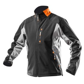   NEO TOOLS Softshell Munkavédelmi kabát, Víz- és szélálló, XXL/58 Vízálló (5000mm), szellőztető szelepek (3000mpv), XXL 81-550-XXL
