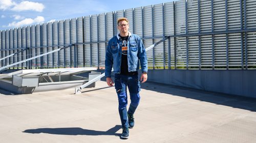NEO TOOLS Farmer Munkavédelmi kabát, DENIM, béléssel, XL 81-557-XL