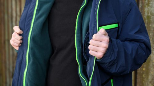 NEO TOOLS 3 az 1-ben Munkavédelmi kabát, kivehető béléssel, szél-/polár-/bélelt, vízállóság: 10000, PREMIUM, S 81-572-S