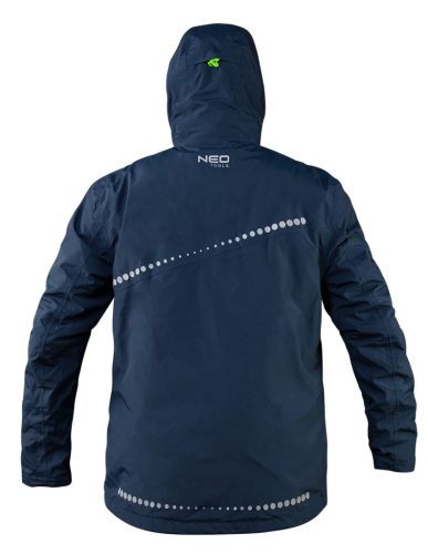 NEO TOOLS 3 az 1-ben Munkavédelmi kabát, kivehető béléssel, szél-/polár-/bélelt, vízállóság: 10000, PREMIUM, XL 81-572-XL