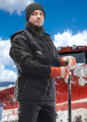 NEO TOOLS Kötött munkasapka, akril, gyapjú belsővel, 320 g/m2 81-623