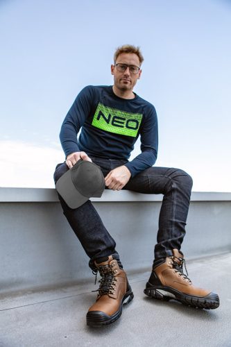 NEO TOOLS Baseball munkasapka, BASIC, szürke 81-635