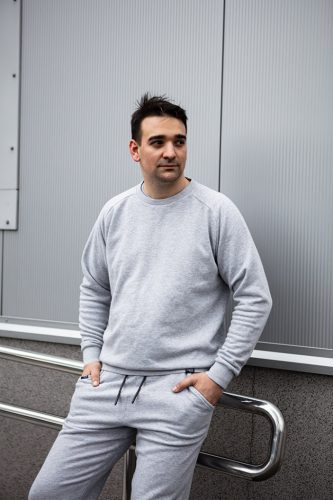 NEO TOOLS Melegítő felső COMFORT, szürke, 79% pamut, XXL 81-650-XXXL