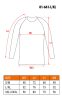 NEO TOOLS Thermo aláöltözet felső, hosszú ujjú, fekete, BASIC, L/XL 81-661-L/XL