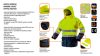 NEO TOOLS Láthatósági Munkavédelmi kabát, vízálló, sárga, L 81-720-L