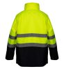 NEO TOOLS Láthatósági Munkavédelmi kabát, vízálló, sárga, S 81-720-S