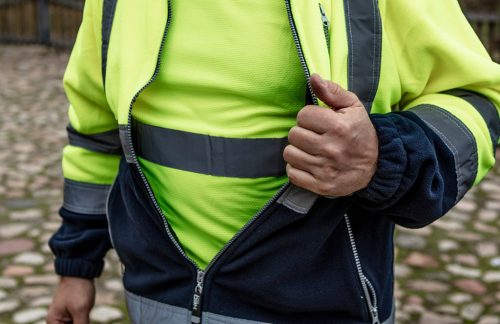 NEO TOOLS Láthatósági Munkavédelmi póló, sárga, S 81-732-S