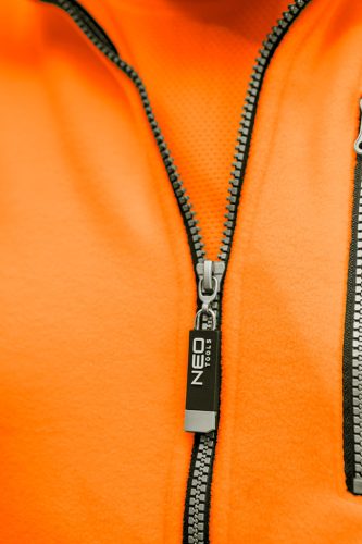 NEO TOOLS Láthatósági Polár Munkavédelmi kabát, narancssárga, XL 81-741-XL