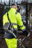 NEO TOOLS Láthatósági Munkavédelmi kabát, VISIBILITY, citromsárga, 60% pamut, 40% polyester, 260 gsm, L 81-742-L