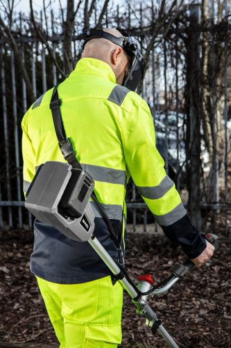 NEO TOOLS Láthatósági Munkavédelmi kabát, VISIBILITY, citromsárga, 60% pamut, 40% polyester, 260 gsm, L 81-742-L