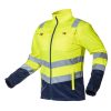 NEO TOOLS Láthatósági Munkavédelmi kabát, VISIBILITY, citromsárga, 60% pamut, 40% polyester, 260 gsm, L 81-742-M