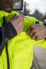NEO TOOLS Láthatósági Munkavédelmi kabát, VISIBILITY, citromsárga, 60% pamut, 40% polyester, 260 gsm, L 81-742-XL