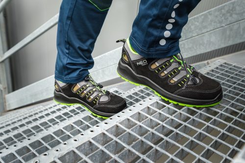 NEO TOOLS Munkavédelmi szandál S1P SR, acél orrmerevítés, acél átszúrásgátló betét, 41 82-089-41