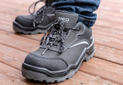NEO TOOLS Munkacipő S3 SRC, Nubuk bőr, 39, CE 82-150-39