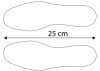 NEO TOOLS Talpbetét, filc, hőszigetelt, 38-39 82-340