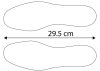 NEO TOOLS Talpbetét, filc, hőszigetelt, 44-45 82-343