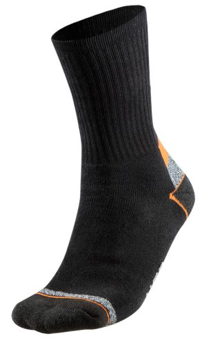 NEO TOOLS Munkavédelmi zokni, hosszú, 70% pamut, 30% polyester, megerősített sarok, lélegző, 43–46 82-351