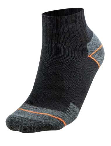 NEO TOOLS Munkavédelmi zokni, rövid, 70% pamut, 30% polyester, megerősített sarok, lélegző, 39–42 82-355