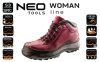 NEO TOOLS Munkavédelmi bakancs, női, S3 SRC, bőr, fémmentes, CE, 40 82-540-40