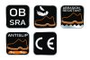 NEO TOOLS Munkavédelmi cipő OB, 42 82-713