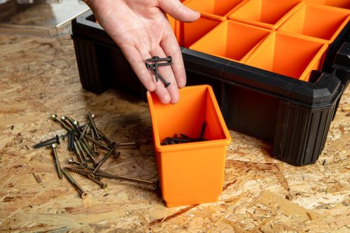 NEO TOOLS Szortimenter 40x40x12cm 84-130