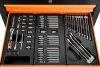 NEO TOOLS Műhelykocsi, 5 fiókos, 117db szerszámmal, 680x460x825mm, szerszámkocsi 25 év garanciával 84-214-6