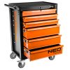 NEO TOOLS Műhelykocsi 6 fiókkal, 680x460x1030mm, szerszámkocsi 25 év garanciával 84-221