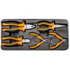 NEO TOOLS Fogókészlet, 5db, műhelykocsitálcával 25 év garanciával 84-230