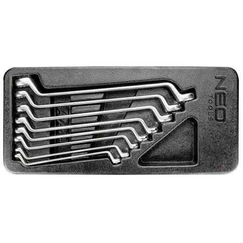 NEO TOOLS Csillagkulcs készlet 8db, 6-22mm, műhelykocsitálcával 25 év garanciával 84-233