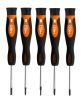 NEO TOOLS Műszerész, Precíziós Csavarhúzó készlet, PZ, TORX, 12db, műhelykocsitálcával 25 év garanciával 84-247