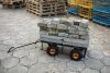 NEO TOOLS Kerti kocsi, fémvázas, tömlős kerekekkel, 300kg teherbírás 84-406